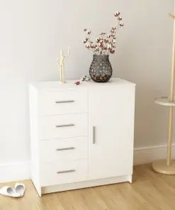 vidaXL Sideboard Chipboard 79x35x88 cm White