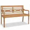 vidaXL Batavia Bench 120 cm Teak