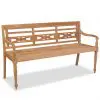 vidaXL Batavia Bench 150 cm Teak