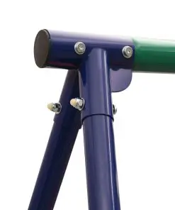 vidaXL Swing Set with 5 Seats Orange