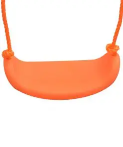 vidaXL Swing Set with 4 Seats Orange