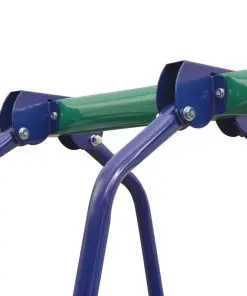 vidaXL Swing Set with 4 Seats Orange