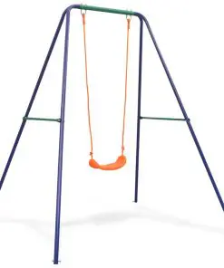 vidaXL Single Swing Orange