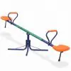 vidaXL 360-Degree Rotating Seesaw Orange