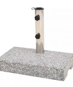 vidaXL Parasol Base Granite Rectangular 25 kg