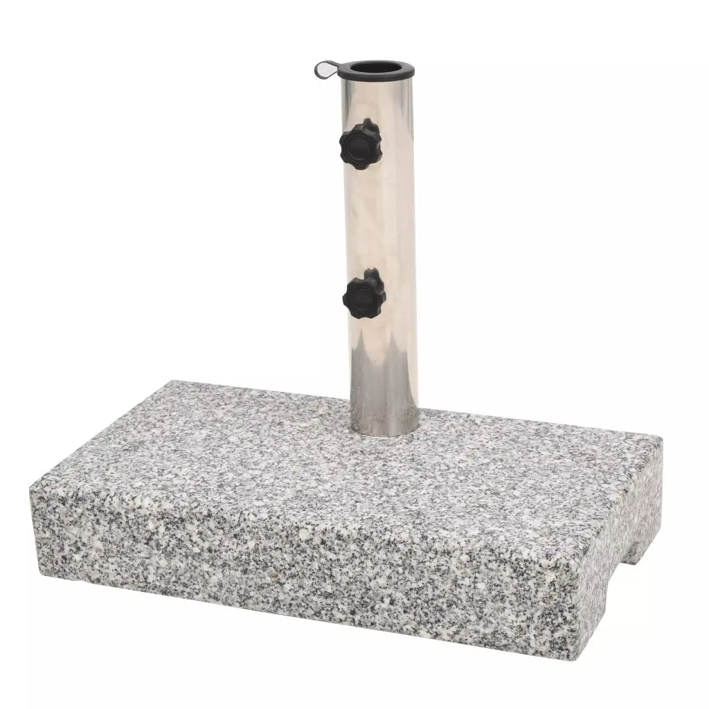 vidaXL Parasol Base Granite Rectangular 25 kg