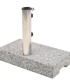 vidaXL Parasol Base Granite Rectangular 25 kg