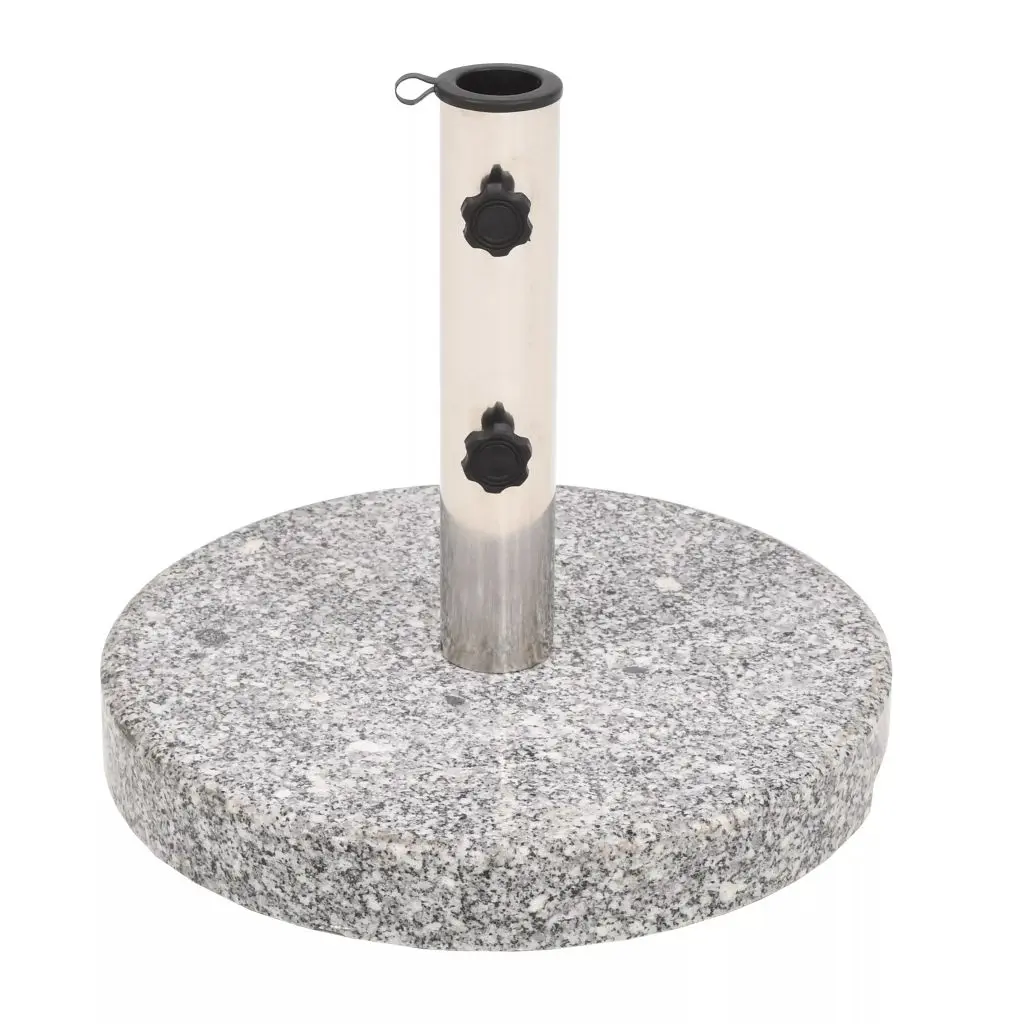 vidaXL Parasol Base Granite Round 22 kg