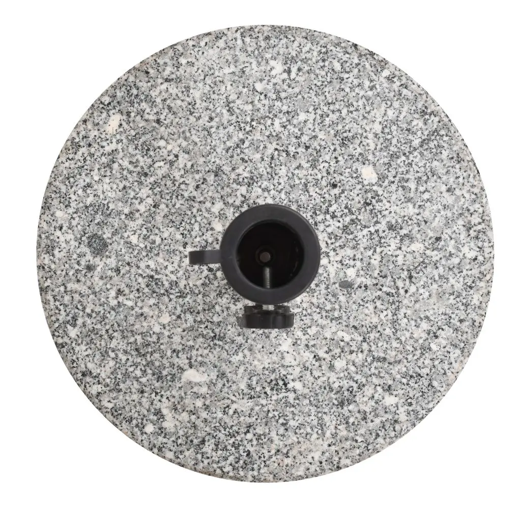 vidaXL Parasol Base Granite Round 22 kg
