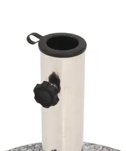 vidaXL Parasol Base Granite Round 22 kg