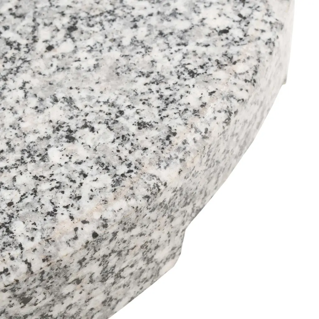 vidaXL Parasol Base Granite Round 22 kg