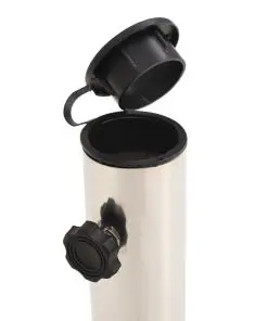 vidaXL Parasol Base Granite Round 22 kg