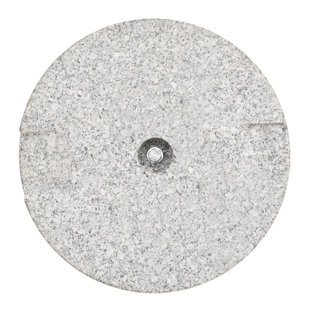 vidaXL Parasol Base Granite Round 22 kg