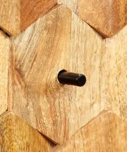 vidaXL TV Cabinet Solid Mango Wood 118x35x40 cm