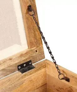 vidaXL Storage Bench Solid Reclaimed Wood 40x40x45 cm