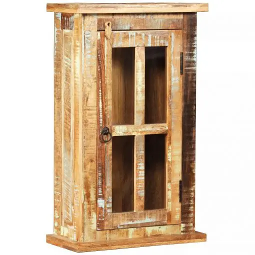 vidaXL Wall Cabinet Solid Reclaimed Wood 44x21x72 cm