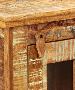vidaXL Wall Cabinet Solid Reclaimed Wood 44x21x72 cm