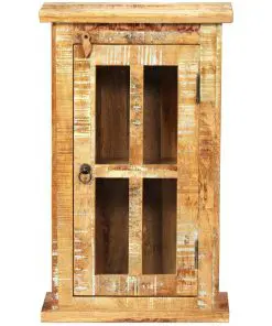 vidaXL Wall Cabinet Solid Reclaimed Wood 44x21x72 cm