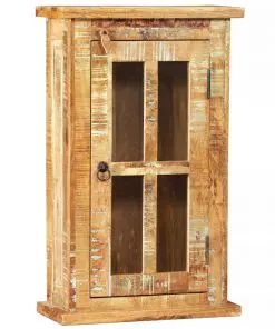 vidaXL Wall Cabinet Solid Reclaimed Wood 44x21x72 cm