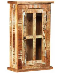 vidaXL Wall Cabinet Solid Reclaimed Wood 44x21x72 cm