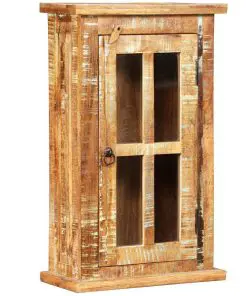 vidaXL Wall Cabinet Solid Reclaimed Wood 44x21x72 cm