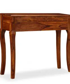 vidaXL Console Table Solid Sheesham Wood 90x32x76 cm
