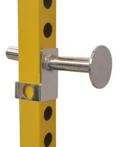 vidaXL Fitness Power Rack 140x145x214 cm Yellow and Black