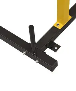 vidaXL Fitness Power Rack 140x145x214 cm Yellow and Black