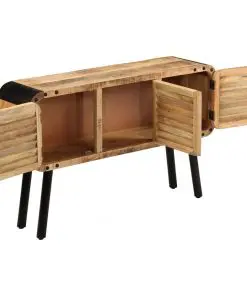 vidaXL Sideboard Solid Mango Wood 120x30x76 cm