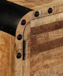 vidaXL Sideboard Solid Mango Wood 200x40x80 cm