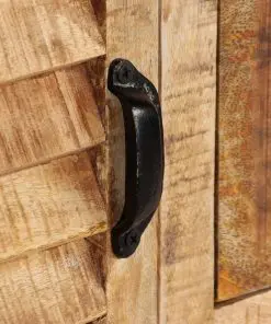 vidaXL Sideboard Solid Mango Wood 200x40x80 cm