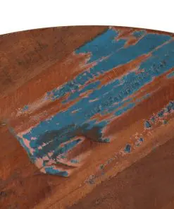 vidaXL Bar Table Solid Reclaimed Wood 60x(76-110) cm