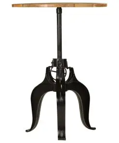 vidaXL Bar Table Solid Mango Wood 75x(76-110) cm