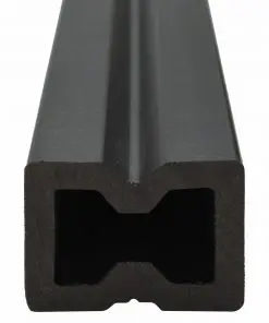 vidaXL WPC Decking Boards with Accessories 25 m² 4 m Grey