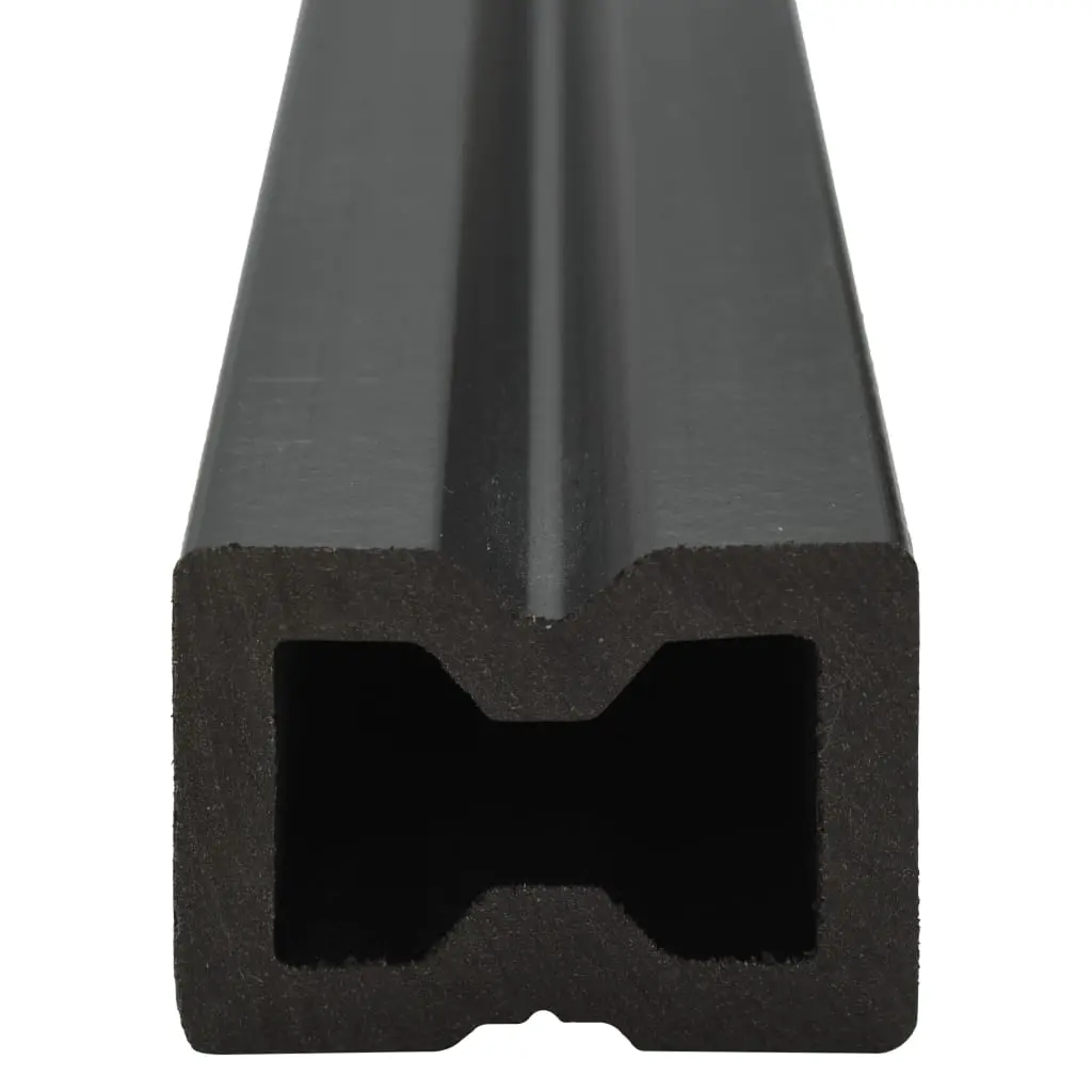 vidaXL WPC Decking Boards with Accessories 35 m² 4 m Grey