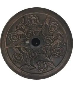 vidaXL Parasol Base Resin Round Bronze 9 kg