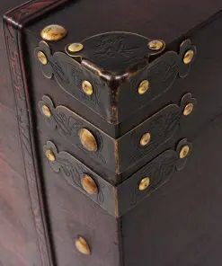 vidaXL Vintage Treasure Chest Wood 66x38x40 cm