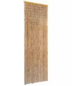 vidaXL Insect Door Curtain Bamboo 56×185 cm