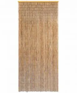 vidaXL Insect Door Curtain Bamboo 90×220 cm