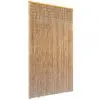 vidaXL Insect Door Curtain Bamboo 100×200 cm