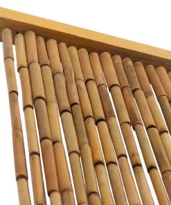vidaXL Insect Door Curtain Bamboo 120×220 cm