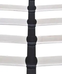 vidaXL Bed Frame Dark Grey Fabric King Size