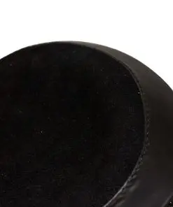 vidaXL Western Saddle, Headstall&Breast Collar Real Leather 13″ Black