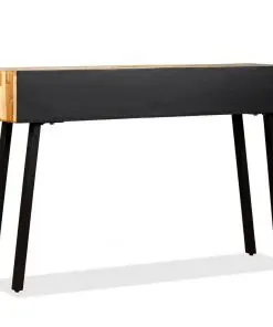 vidaXL Console Table 120x30x76 cm Solid Reclaimed Teak