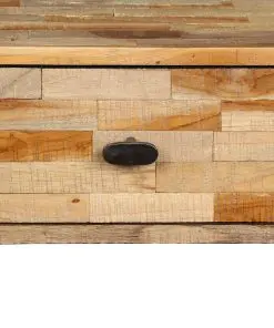 vidaXL Console Table 120x30x76 cm Solid Reclaimed Teak