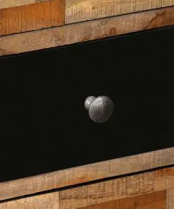 vidaXL Side Cabinet with 6 Drawers 70x30x76 cm Solid Reclaimed Teak