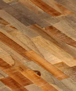 vidaXL 2 Piece Nesting Coffee Table Set Solid Reclaimed Teak