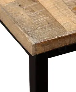 vidaXL 2 Piece Nesting Coffee Table Set Solid Reclaimed Teak