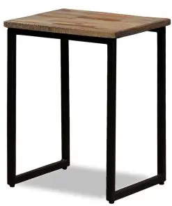 vidaXL 3 Piece Nesting Coffee Table Set Solid Reclaimed Teak