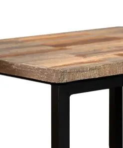 vidaXL 3 Piece Nesting Coffee Table Set Solid Reclaimed Teak